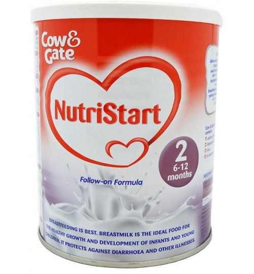 COW AND GATE NUTRISTART 2 6-12 MONTHS 400G